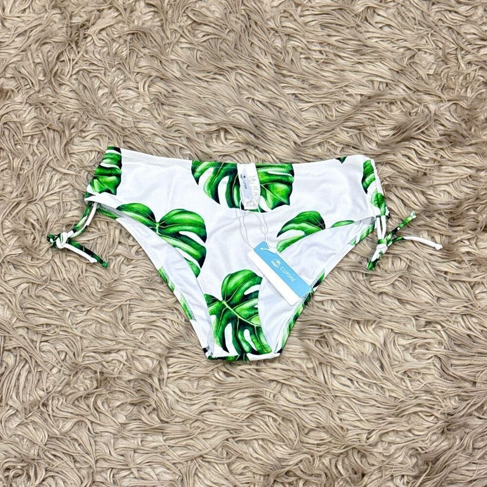 NWT cupshe swim suit bottoms size large